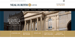 Desktop Screenshot of nealhroth.com